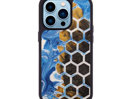 iPhone 14 Pro Wood+Resin Phone Case - Benton (Pattern, 595134) Hot on Sale