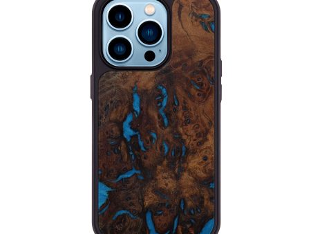 iPhone 14 Pro Burl Wood Phone Case - Philomene (Maple Burl, 595914) Fashion