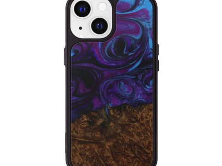 iPhone 13 Wood+Resin Phone Case - Guthrie (Purple, 587650) Online Hot Sale