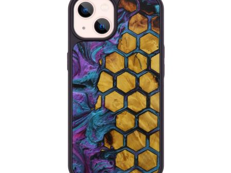 iPhone 14 Wood+Resin Phone Case - Governor (Pattern, 595850) For Cheap