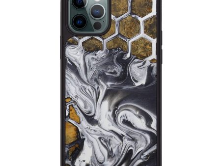 iPhone 12 Pro Wood+Resin Phone Case - Carri (Pattern, 595204) Cheap