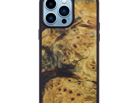 iPhone 14 Pro Max Burl Wood Phone Case - Bernhard (Buckeye Burl, 588885) Supply