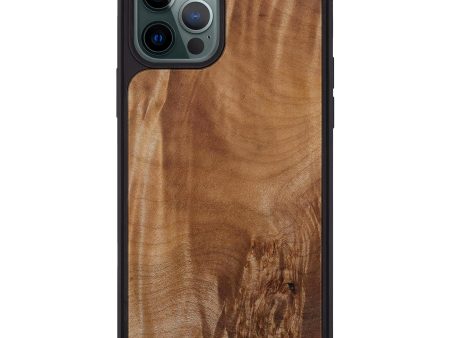 iPhone 12 Pro Max Burl Wood Phone Case - Yukinaga (Maple Burl, 595886) Sale