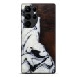 Galaxy S22 Ultra Wood+Resin Live Edge Phone Case - Savina (Black & White, 588733) Fashion