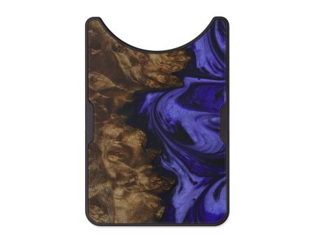 Alloy Wood+Resin Wallet - Shannon (Purple, 591188) For Cheap