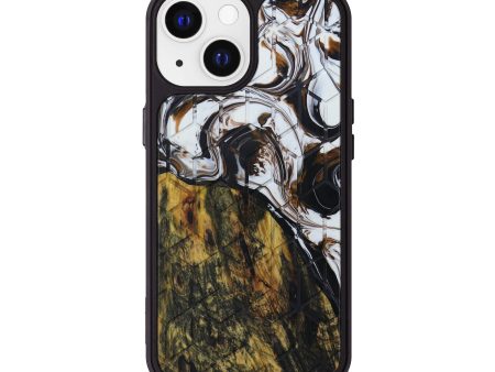 iPhone 13 Wood+Resin Phone Case - Stato (Tactile, 592967) For Cheap