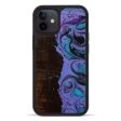 iPhone 12 Wood+Resin Phone Case - Adamaris (Purple, 591091) Discount