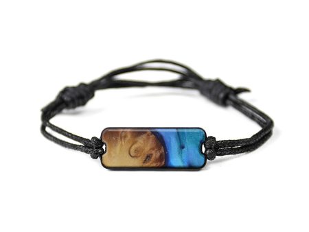 Classic Wood+Resin Bracelet - Rizzo (Light Blue, 589590) Online now