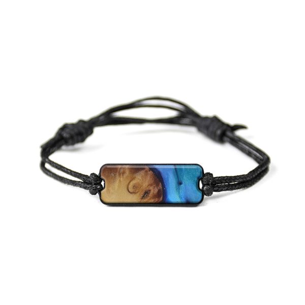 Classic Wood+Resin Bracelet - Rizzo (Light Blue, 589590) Online now