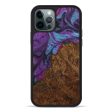 iPhone 12 Pro Wood+Resin Phone Case - Zayne (Purple, 595759) on Sale