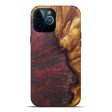 iPhone 12 Pro Max Wood+Resin Live Edge Phone Case - Brittni (Dark Red, 593755) Supply