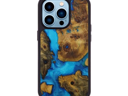 iPhone 14 Pro Wood+Resin Phone Case - Agnola (Mosaic, 590863) Cheap