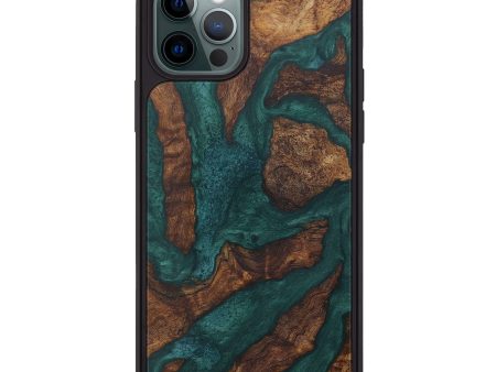 iPhone 12 Pro Wood+Resin Phone Case - Nanna (Mosaic, 595291) Fashion