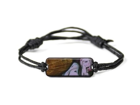 Classic Wood+Resin Bracelet - Stevan (Purple, 593705) Cheap