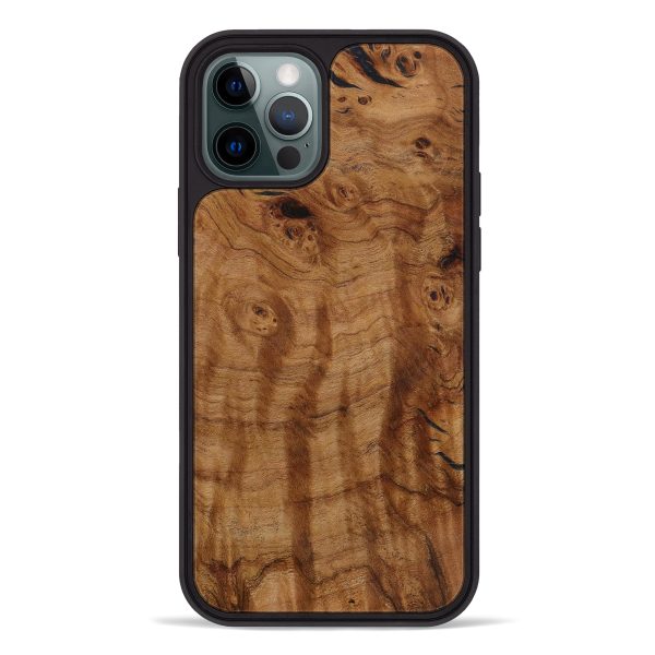 iPhone 12 Pro Burl Wood Phone Case - Wilhelmina (Maple Burl, 595884) on Sale