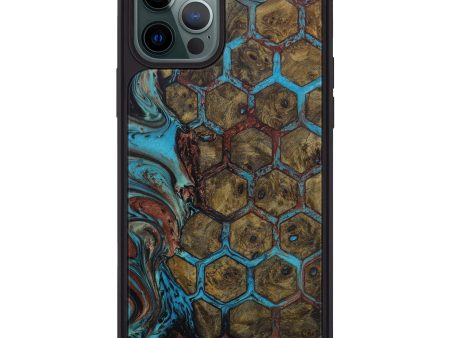 iPhone 12 Pro Max Wood+Resin Phone Case - Elena (Pattern, 595202) Online