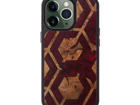 iPhone 13 Pro Wood+Resin Phone Case - Ashlyn (Pattern, 595244) Hot on Sale