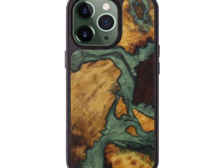 iPhone 13 Pro Wood+Resin Phone Case - Welton (Mosaic, 592224) Hot on Sale