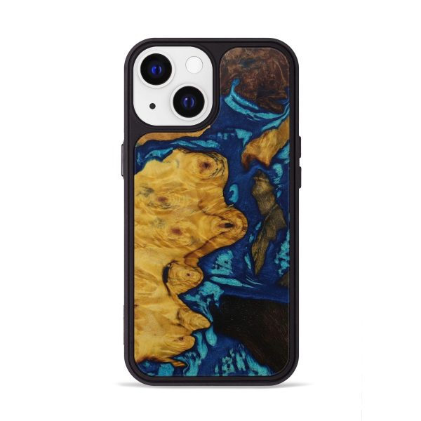 iPhone 13 Wood+Resin Phone Case - Ramez (Mosaic, 592107) Online