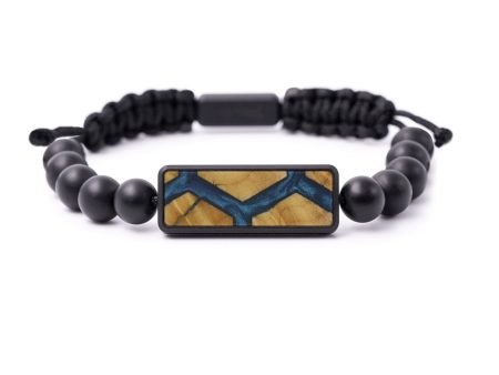 Bead Wood+Resin Bracelet - Jed (Pattern, 592816) Cheap