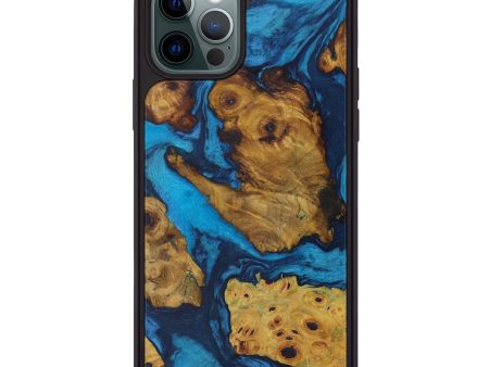 iPhone 12 Pro Wood+Resin Phone Case - Tommy (Mosaic, 592236) Discount