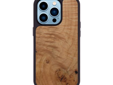 iPhone 14 Pro Burl Wood Phone Case - Signe (Maple Burl, 589333) Hot on Sale