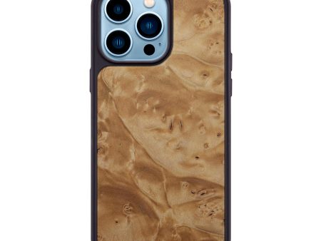 iPhone 14 Pro Max Burl Wood Phone Case - Kalen (Maple Burl, 589334) For Sale