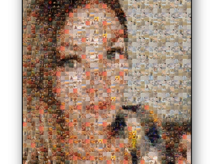 Photo Mosaic Canvas Print For Cheap